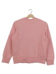 Vorschaubild 2 von Sweatshirt Kinder Rosa Gr. 158 Baumwolle Logo-Print Casual Langarm