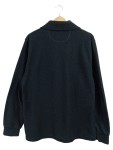 Vorschaubild 2 von Fleecepullover Herren Schwarz Gr. 52/L Polyester Uni Sportlich Langarm