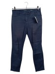 Vorschaubild 1 von Stoffhose Damen Blau Gr. W31/36/S Baumwolle Uni Klassisch Casual L28