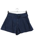 Vorschaubild 1 von FRAME High-Waist-Shorts blau Größe 38