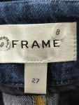Vorschaubild 3 von FRAME High-Waist-Shorts blau Größe 38