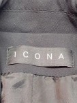 Vorschaubild 3 von Licona Longstrickwesten schwarz Größe 44
