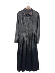 Vorschaubild 1 von Pinko Kunstlederkleider schwarz Größe 32