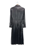 Vorschaubild 2 von Pinko Kunstlederkleider schwarz Größe 32