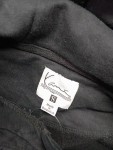 Vorschaubild 2 von Kapuzenpullover Herren Gr. 46 Schwarz Baumwolle Polyester Uni Langarm
