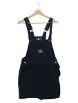 Vorschaubild 1 von Jeanskleid Damen Gr. 38 Schwarz Baumwolle Uni Casual Freizeit