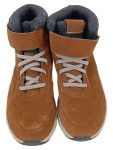 Vorschaubild 2 von Schneestiefel Kinder Gr. 34 Braun Wildleder Klettverschluss Uni