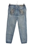 Vorschaubild 2 von Jeans Straight Leg Herren Gr. W30/30/S Blau Baumwolle Uni Casual
