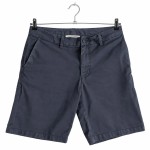 Vorschaubild 1 von Shorts Herren Blau Gr. W31/48/M Baumwolle Uni Casual Freizeit Knopf