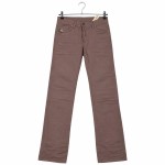Vorschaubild 1 von Stoffhose Herren Braun Gr. W31/48/M Baumwolle Uni Casual Freizeit Logo