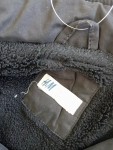 Vorschaubild 3 von Parka Kinder Schwarz Gr. 164 Polyester Uni Casual Freizeit Kapuze