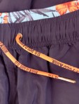 Vorschaubild 3 von Badeshorts Herren Gr. 52 Blau Polyester Florales Muster Freizeit