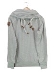 Vorschaubild 1 von Naketano Kapuzensweatshirts hellgrau Größe 42