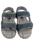Vorschaubild 2 von Sandalen Kinder Gr. 30 Blau Leder Klettverschluss 2 cm Sportlich Uni