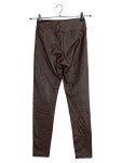 Vorschaubild 2 von Leggings Damen Gr. 34/XS Braun Polyester Uni Modern Casual L28