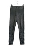 Vorschaubild 1 von Leggings Damen Gr. 34/XS Schwarz Polyurethan Uni Modern Freizeit L28