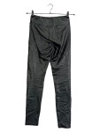 Vorschaubild 2 von Leggings Damen Gr. 34/XS Schwarz Polyurethan Uni Modern Freizeit L28
