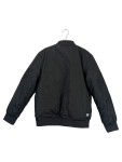 Vorschaubild 2 von Bomberjacke Kinder Gr. 140 Schwarz Polyester Uni Casual Freizeit
