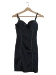 Vorschaubild 1 von Unterkleid Damen Gr. 38/M Schwarz Polyester Uni Feminin Ärmellos