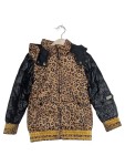 Vorschaubild 1 von Winterjacke Kinder Mehrfarbig Gr. 104 Polyester Tierdruck Animal-Print