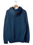 Vorschaubild 2 von Kapuzenpullover Herren Blau Gr. 54/XL Baumwolle Uni Casual Langarm