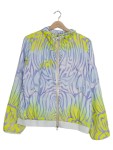 Vorschaubild 1 von Windjacke Damen Mehrfarbig Gr. 38/M Polyamid Abstrakt Langarm