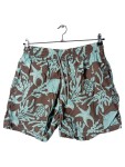 Vorschaubild 1 von Badeshorts Herren Braun Gr. 52 Polyamid Tiermotive Maritim Freizeit