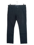 Vorschaubild 1 von Jeans Regular Fit Herren Schwarz Gr. W38/54/XL Baumwolle Uni Casual Knopf
