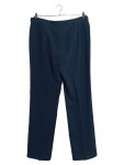 Vorschaubild 2 von Stoffhose Damen Blau Gr. 44/XXL Polyester Uni Klassisch Knopf L31
