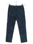 Vorschaubild 2 von Cargohose Kinder Schwarz Gr. 152 Baumwolle Uni Casual Freizeit Reißverschluss