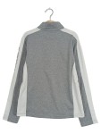 Vorschaubild 2 von Pullover Kinder Grau Gr. 134 Polyester Meliert Sportlich Langarm