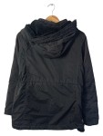 Vorschaubild 2 von Parka Kinder Schwarz Gr. 164 Polyester Uni Casual Freizeit Kapuze