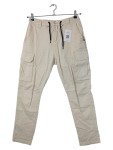 Vorschaubild 1 von Cargohose Herren Beige Gr. W30/46/S Baumwolle Uni Casual Freizeit L30