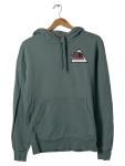 Vorschaubild 1 von Kapuzenpullover Herren Grün Gr. 46/S Baumwolle Uni Casual Langarm