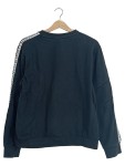 Vorschaubild 2 von Sweatshirt Herren Schwarz Gr. 48/M Baumwolle Uni Sportlich Langarm Logo