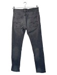 Vorschaubild 2 von Jeans Straight Leg Herren Gr. W30/46/S Schwarz Baumwolle Uni Casual Logo