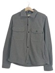 Vorschaubild 1 von Fleecejacke Herren Gr. 48/M Grau Polyester Meliert Casual Langarm Freizeit