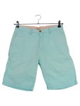 Vorschaubild 1 von Shorts Herren Gr. W29/44/XS Türkis Baumwolle Uni Casual Freizeit Knopf L20