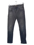 Vorschaubild 1 von Jeans Straight Leg Herren Gr. W30/46/S Schwarz Baumwolle Uni Casual Logo