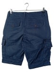 Vorschaubild 2 von Cargo Shorts Herren Blau Gr. W32/48/M Uni Casual Freizeit Logo 43 cm