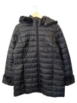 Vorschaubild 1 von Steppmantel Damen Gr. 42/XL Schwarz Polyester Uni Casual Langarm