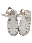 Vorschaubild 2 von Sandalen Kinder Gr. 30 Weiß Kunststoff Schnalle 2 cm Casual Freizeit