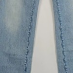 Vorschaubild 6 von Bootcut Jeans Damen Gr. W28/36/S Blau Baumwolle Uni Casual Freizeit Logo