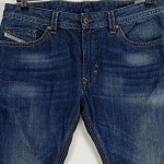 Vorschaubild 4 von Jeans Regular Fit Herren Gr. W33/50/L Blau Baumwolle Uni Casual Freizeit