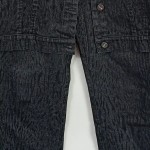 Vorschaubild 3 von Twin Set Damen Gr. 42 / XL Schwarz Tierdruck Denim Jacke Hose