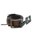 Vorschaubild 1 von Gürtel Dornschließe Braun Gr. 75 Leder Uni Casual 4 cm 82 cm Logo