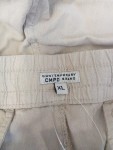 Vorschaubild 3 von Shorts Herren Gr. W36/52/L Beige Leinen Uni Casual Freizeit Contemporary