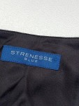 Vorschaubild 3 von Leichte Weste Damen Blau Gr. 44/XXL Viskose Uni Elegant Ärmellos