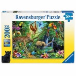 Vorschaubild 1 von Puzzle 200 Teile XXL Tiere im Dschungel Kinder ab 8 Jahren