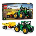 Vorschaubild 1 von Bauset Komplett Technic John Deere 9620R Anhänger 42136 Traktor ab 8 Jahre